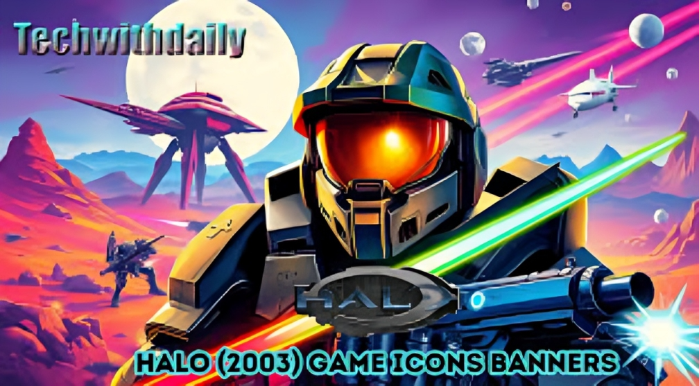 Halo (2003) Game Icons Banners